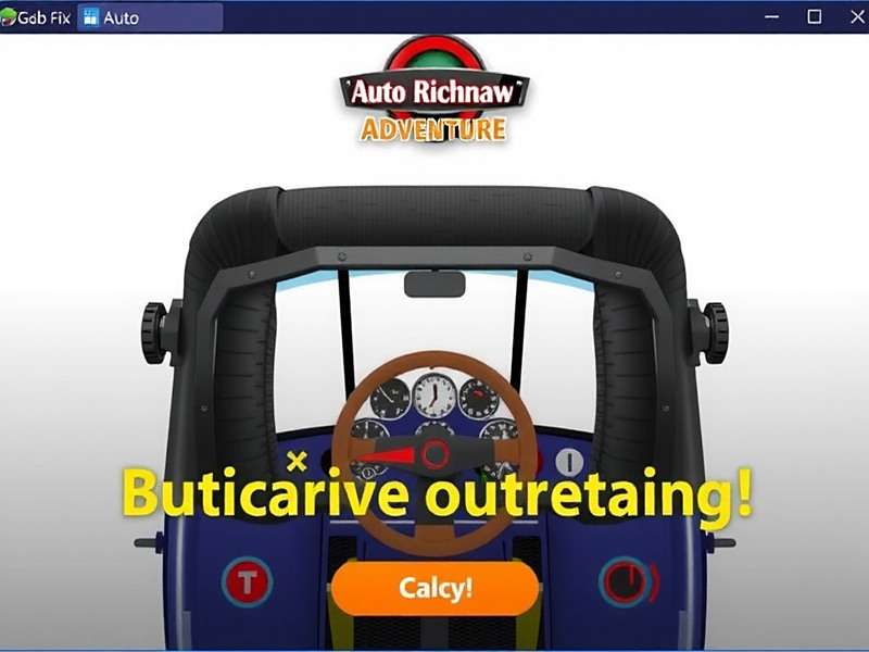 Auto Rickshaw Adventure Control Options